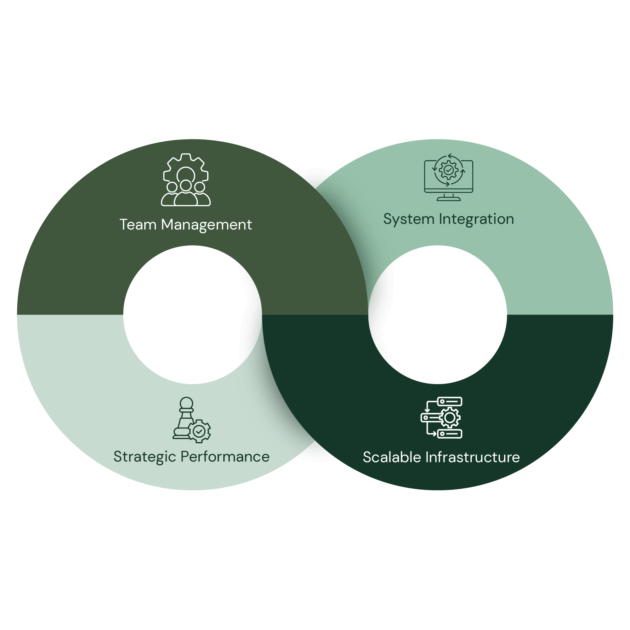 Fractional revenue cycle leadership process diagram for behavioral health practices